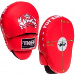 Боксерские лапы Top King (TKFMS black/red)